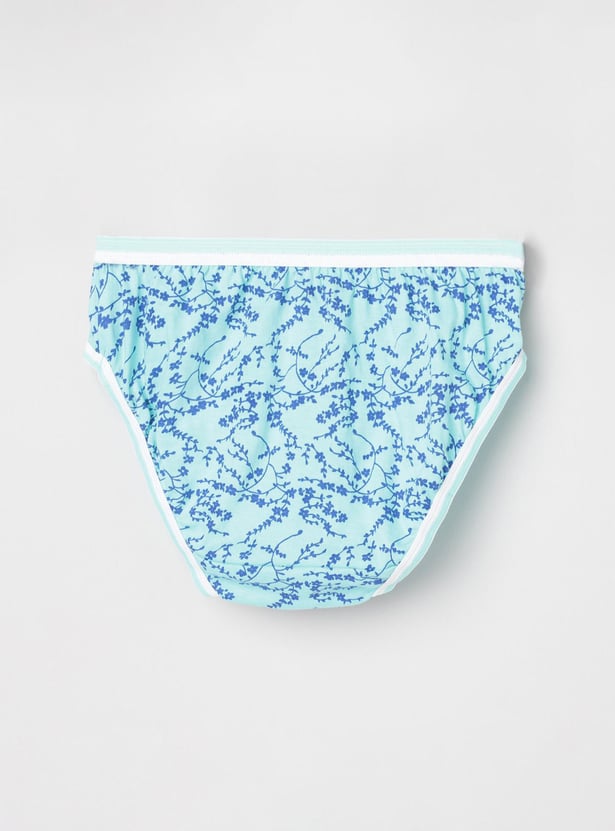 Girls Printed Brief - Pack of 3