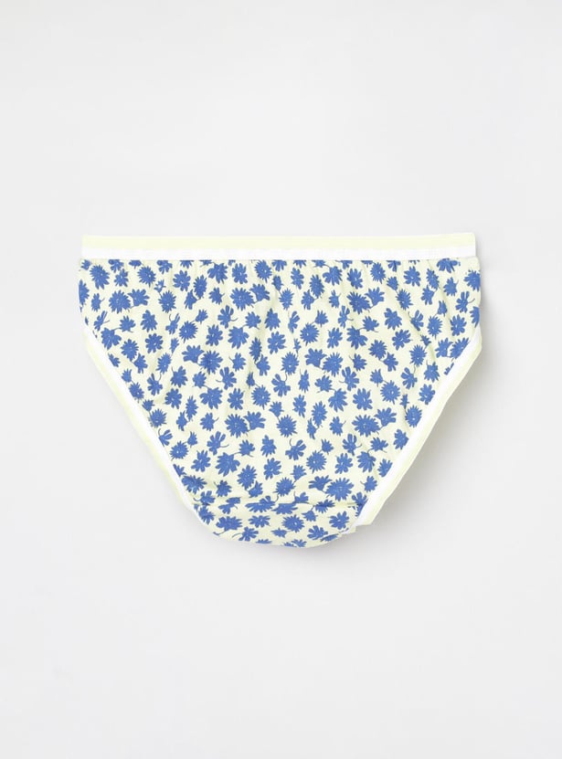 Girls Printed Brief - Pack of 3