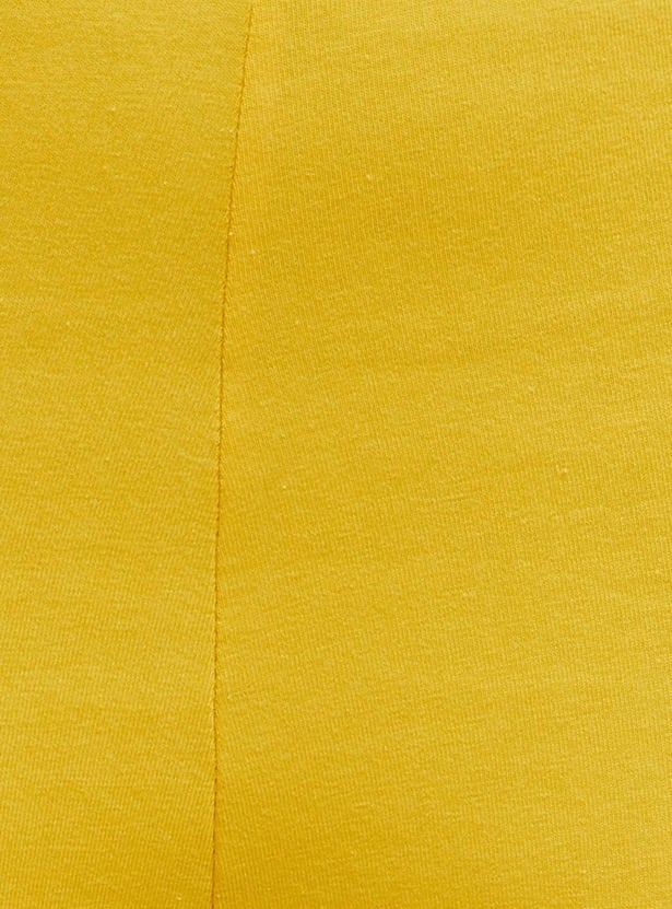 Women Solid Ankle-Length Leggings