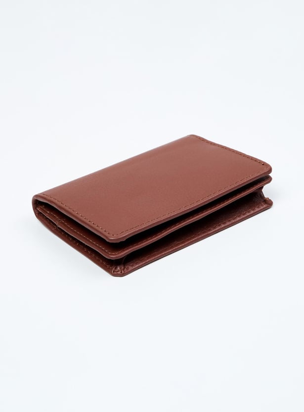 MAX Men Solid Bi-Fold Wallet