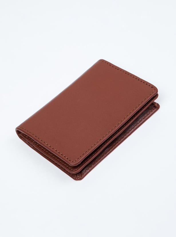 MAX Men Solid Bi-Fold Wallet