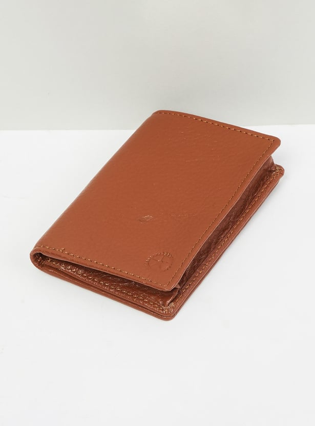 Men Textured Wallet