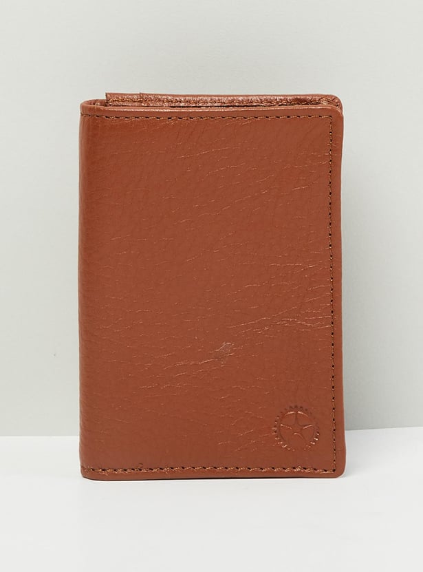 Men Textured Wallet