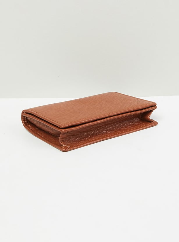 Men Textured Wallet