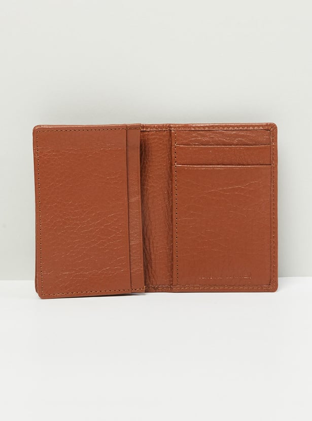 Men Textured Wallet