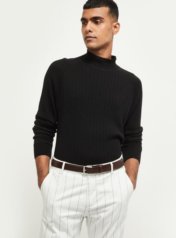 Genuine Leather Textured Belt