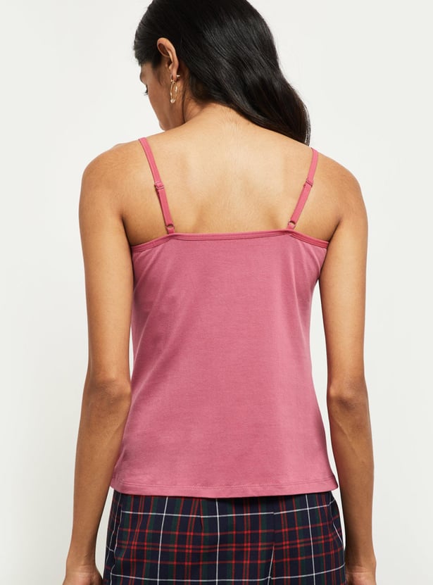 Solid Knitted Camisole