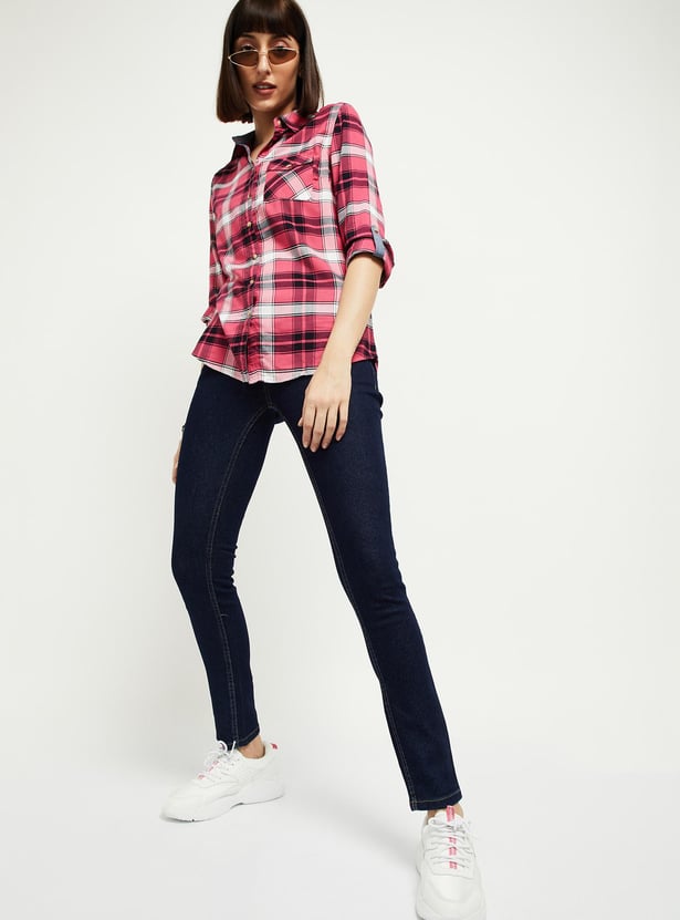 Women Solid Skinny Fit Jeans