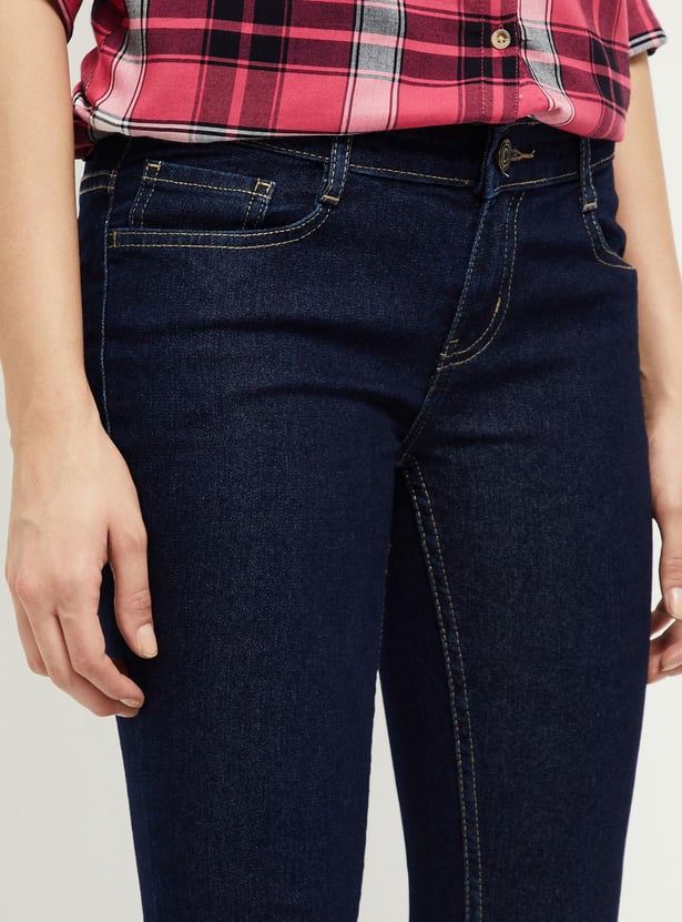 Women Solid Skinny Fit Jeans