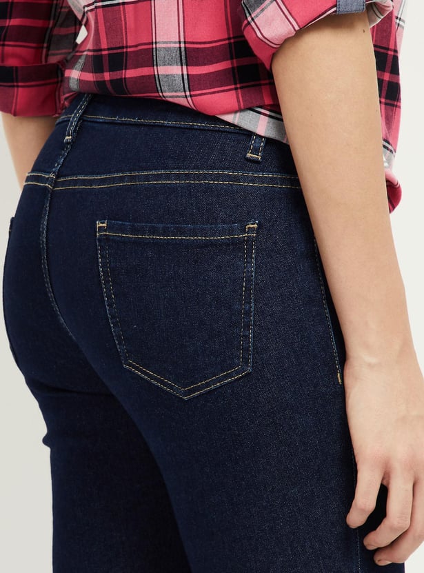 Women Solid Skinny Fit Jeans