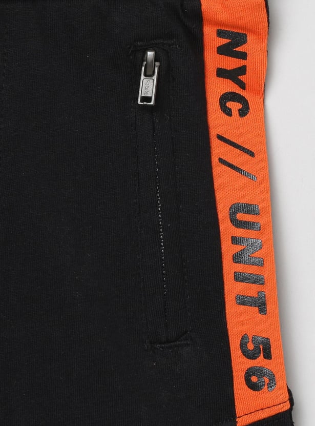 MAX Boys Printed Drawstring Waist Shorts