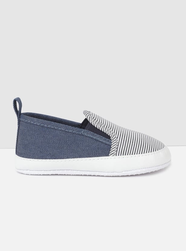 Boys Printed Slip-On Booties 