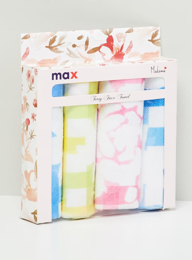 Women Checked Handkerchief- Pack of 4