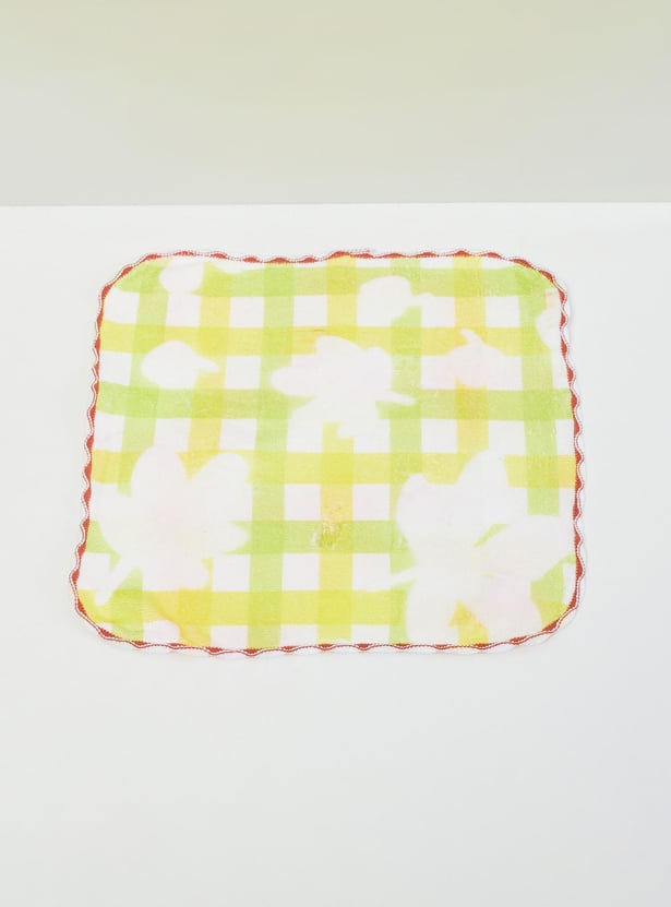 Women Checked Handkerchief- Pack of 4