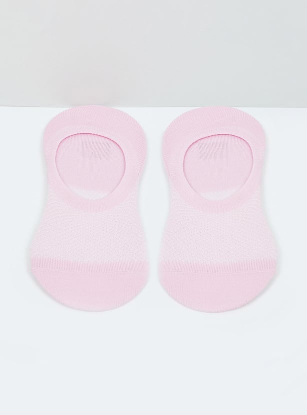 Women Patterned Footlet - Pack of 3 Pairs