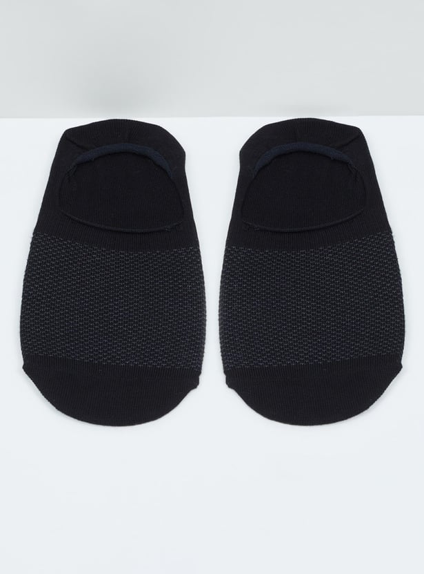 Men Patterned Footlet - Pack of 3 Pairs