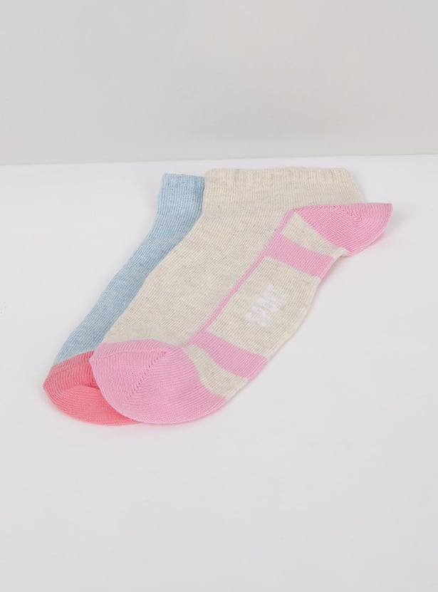 Girls Patterned Socks - Pack of 2