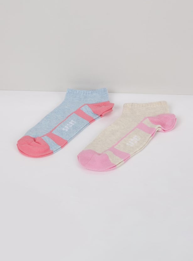Girls Patterned Socks - Pack of 2
