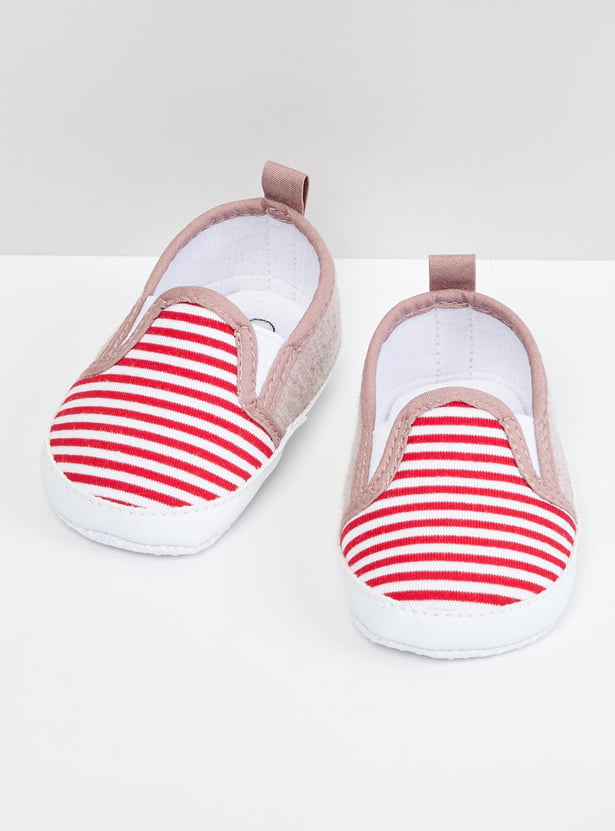 Boys Printed Slip-On Booties