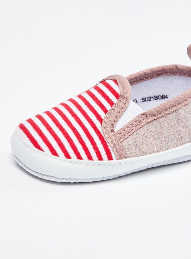 Boys Printed Slip-On Booties