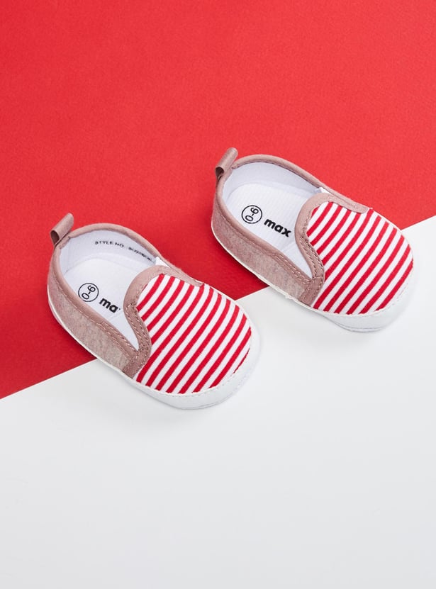 Boys Printed Slip-On Booties
