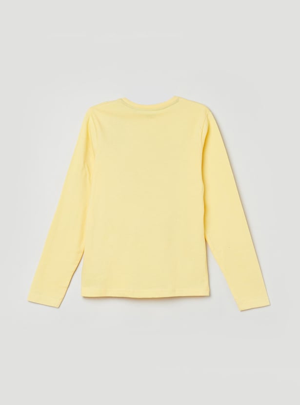 MAX Boys Printed Full Sleeves T-shirt