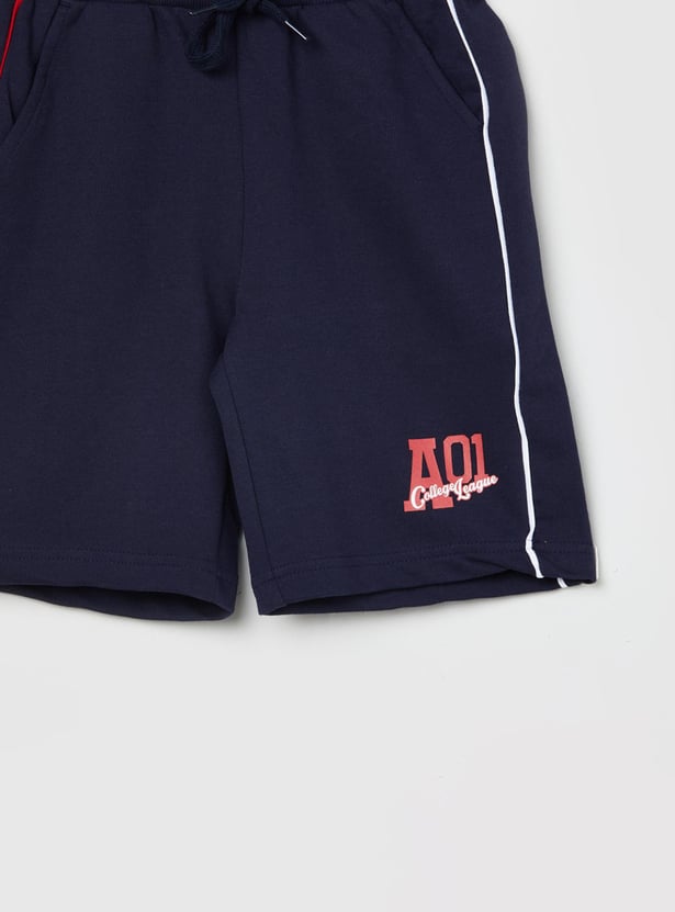 Boys Printed Elasticated Shorts