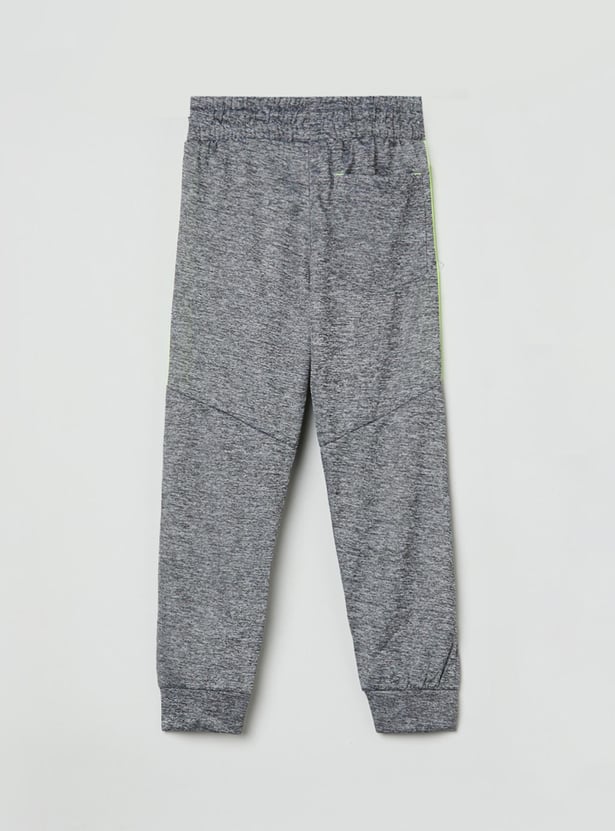 Boys Typographic Print Elasticated Track Pants
