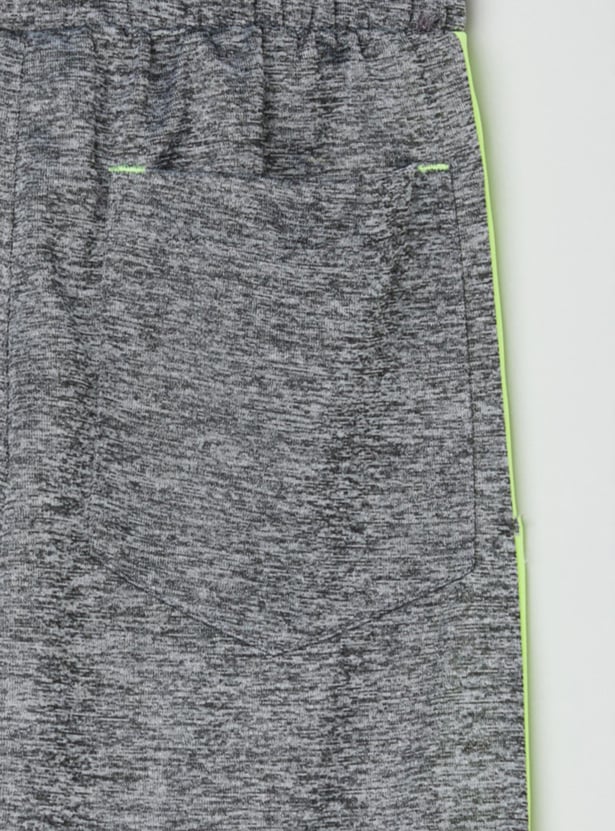 Boys Typographic Print Elasticated Track Pants