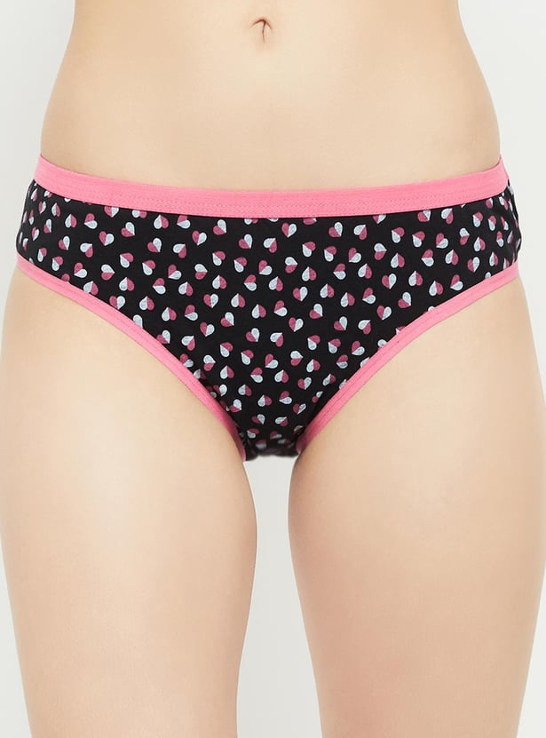 Printed Hipster Panties - Pack of 3