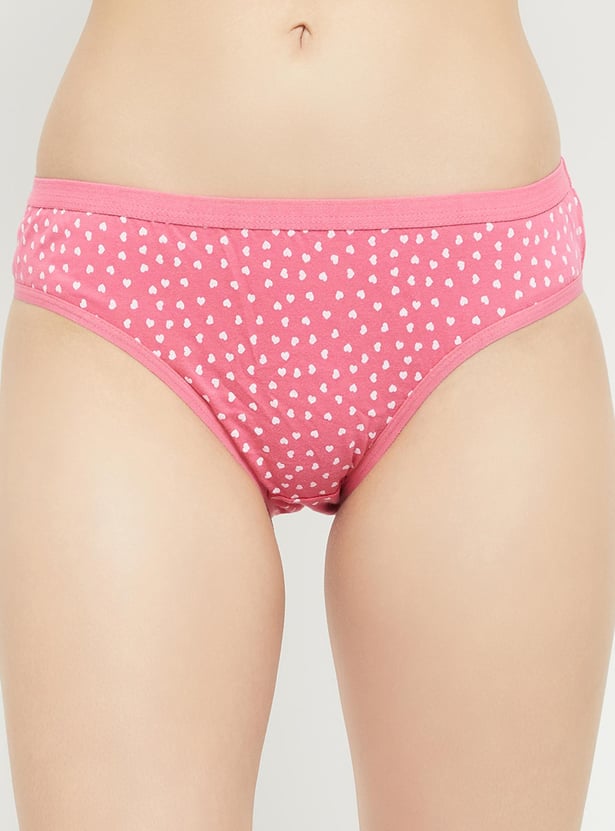 Printed Hipster Panties - Pack of 3