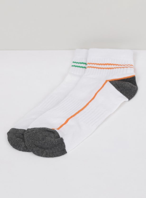 Boys Striped Socks - Pack of 2
