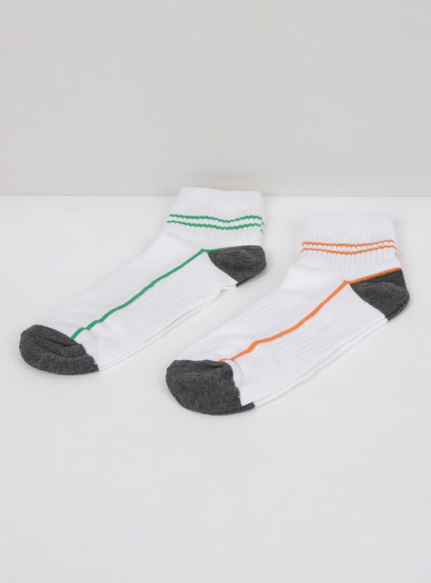 Boys Striped Socks - Pack of 2
