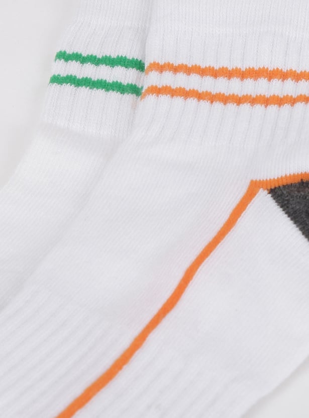 Boys Striped Socks - Pack of 2