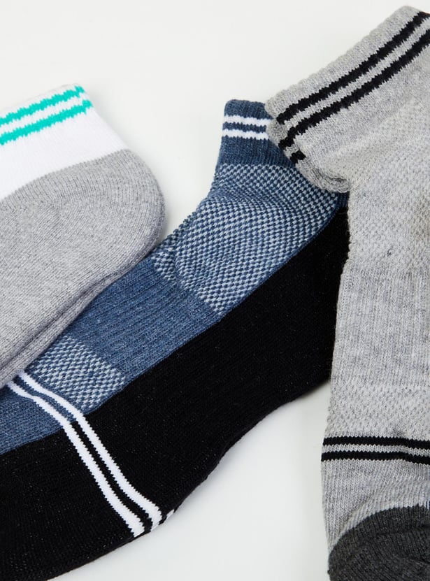 MAX Men Colourblocked Socks - Pack Of 6