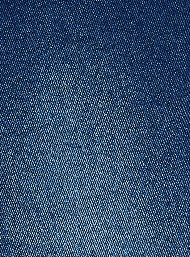 MAX Girls Medium-Washed Slim Fit Denim Jeans