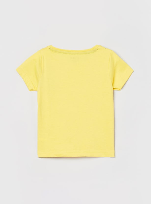 Boys Graphic Print Crew Neck T-shirt