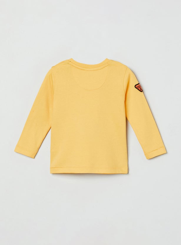 MAX Boys Printed Crew Neck T-shirt