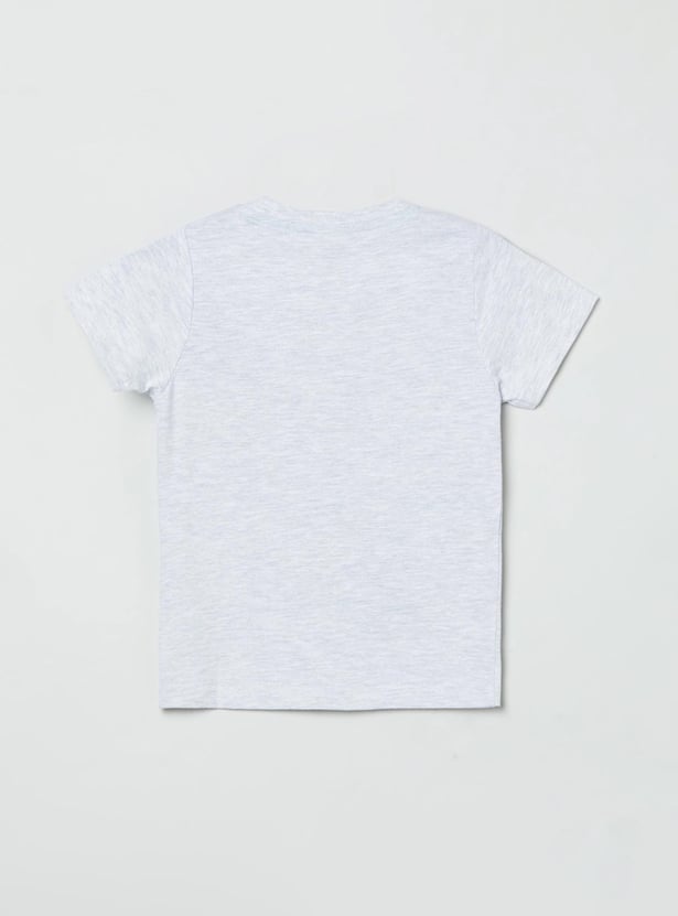Boys Printed Crew Neck T-shirt