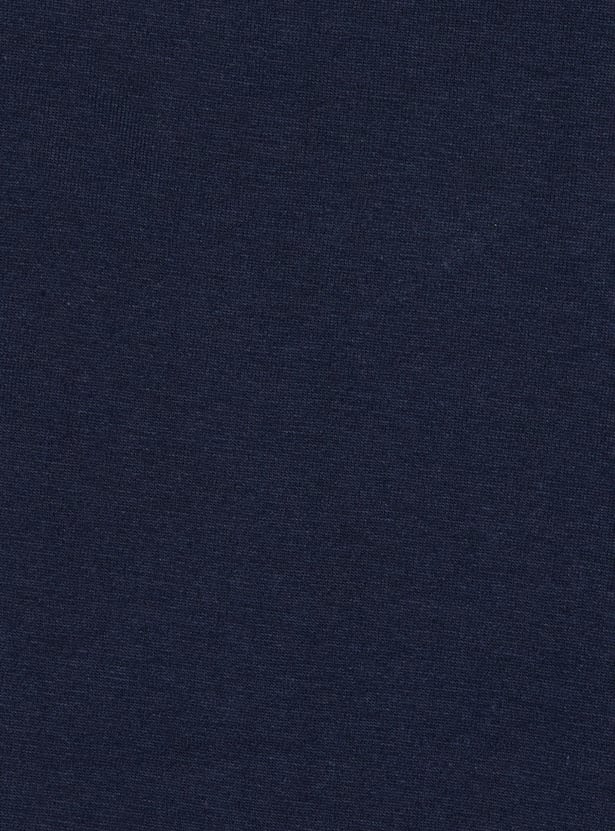Boys Typographic Print Crew Neck T-Shirt