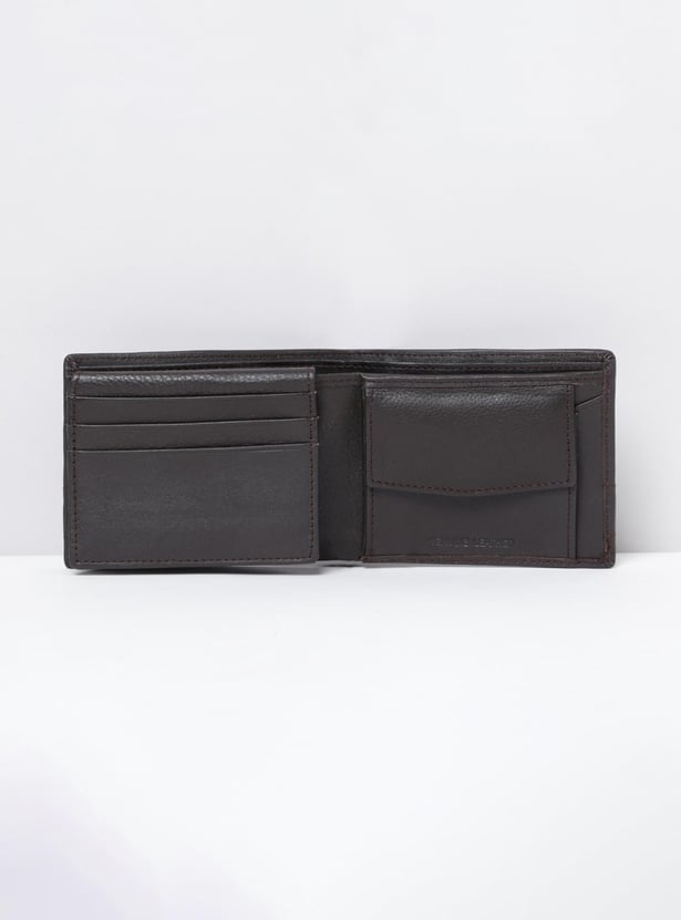 Men Striped Bi-Fold Wallet