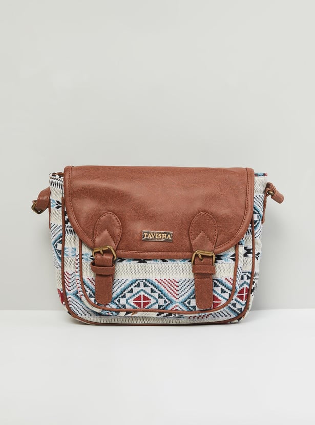 Women Printed Sling Bag 