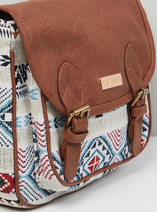 Women Printed Sling Bag 