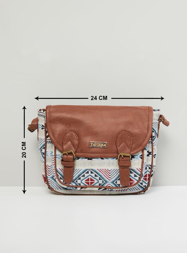 Women Printed Sling Bag 