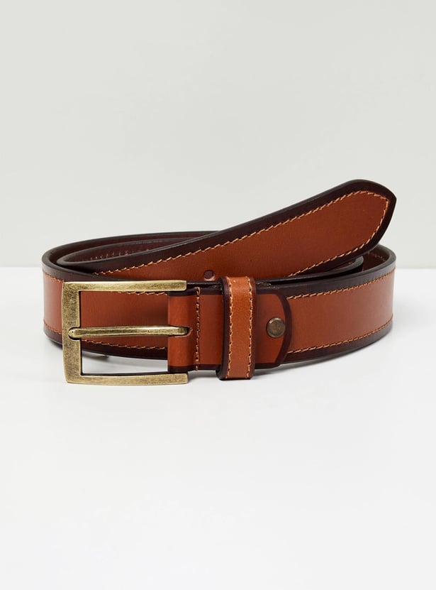 Men Solid Casual Belt