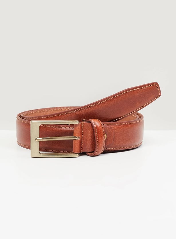 Men Solid Formal Belt