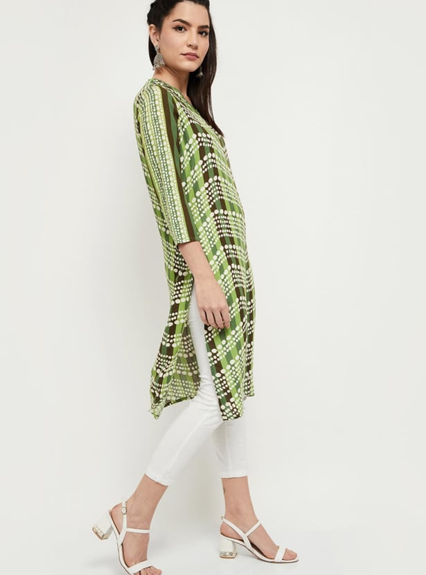 Women Printed Straight Kurta