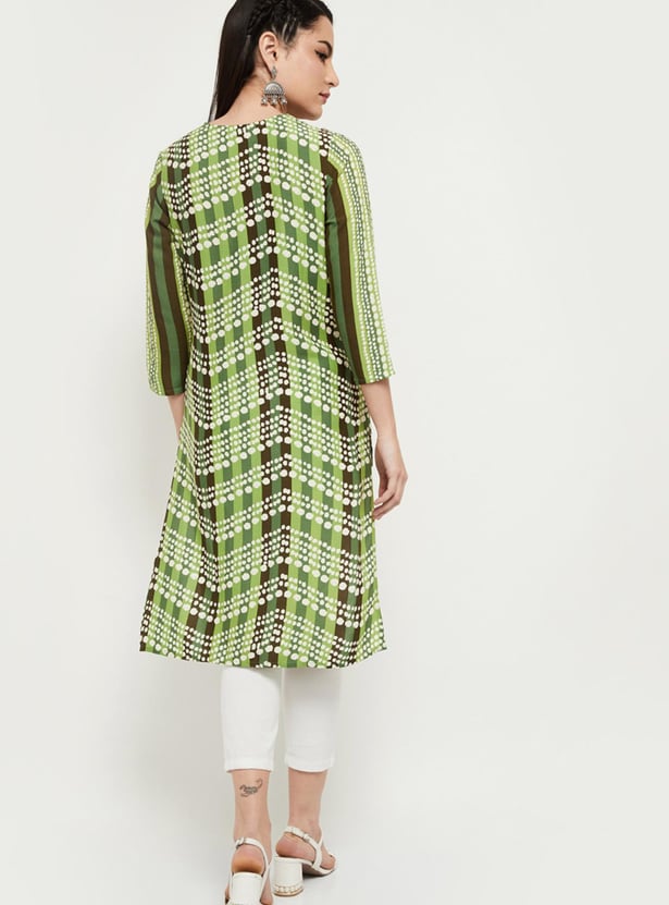 Women Printed Straight Kurta