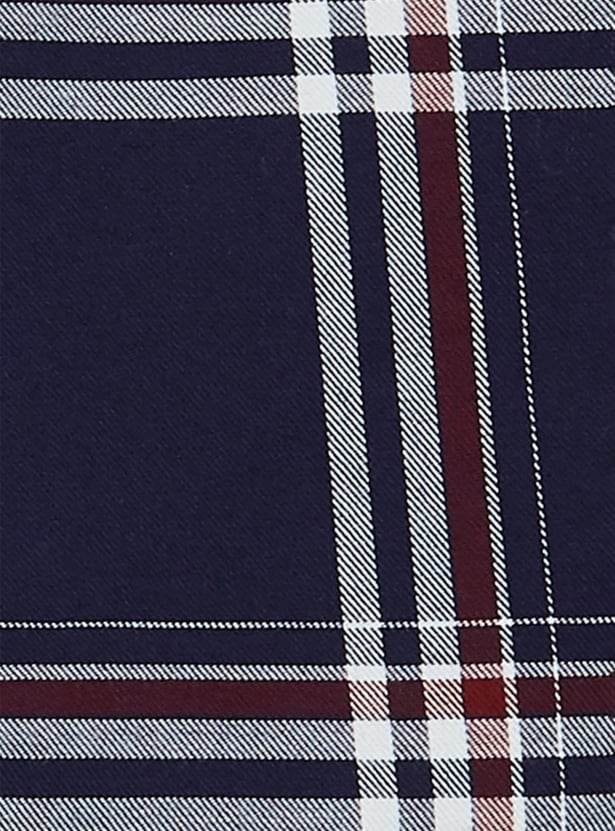 Boys Checked Bermuda Shorts