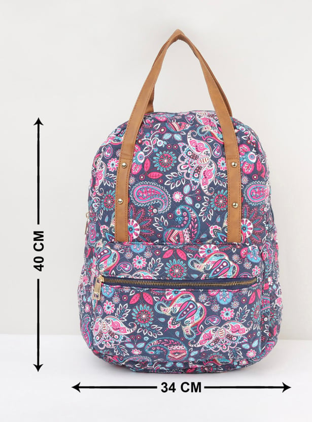 MAX Women Printed Backpack